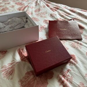 Cartier wallet empty box original